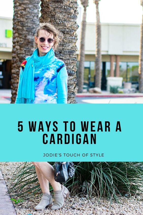 5 ways of how to wear a cardigan sweater