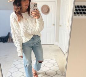 4 Ways to Style a Cable Knit Sweater!