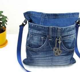 How to DIY 2 Denim Bags From Old Jeans