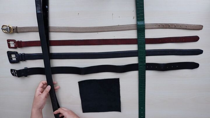 how to diy a unique belt bag, Setting up the layout