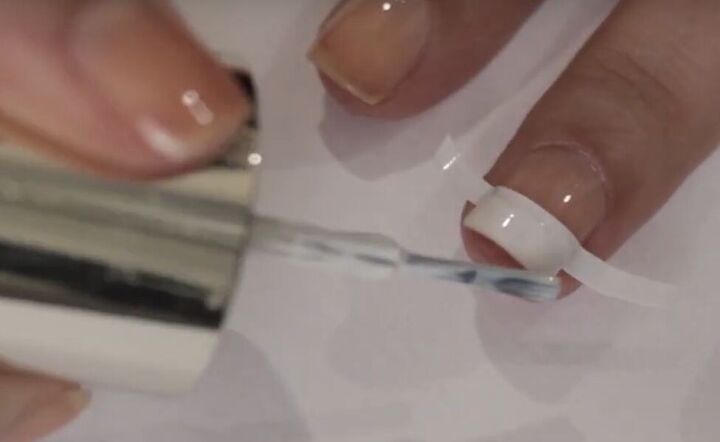 Easy At-home French Manicure Tutorial | Upstyle