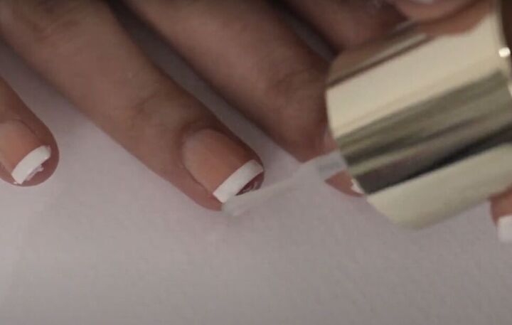 Easy At-home French Manicure Tutorial | Upstyle