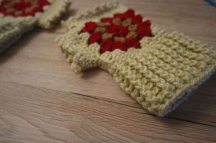 granny square fingerless mittens pattern, granny square fingerless mittens pattern