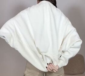 turn your oversized sweater into this