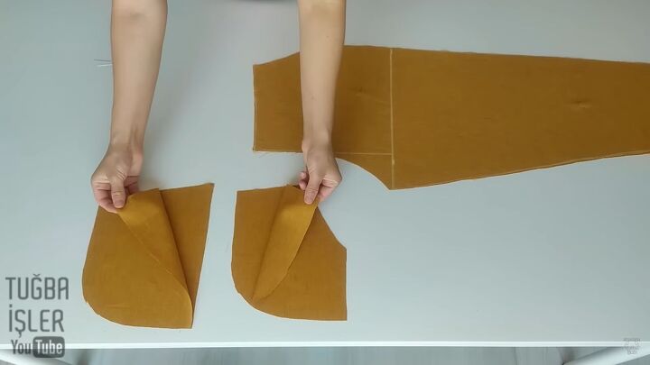 sewing tutorial how to diy classic paperbag pants, Creating pockets