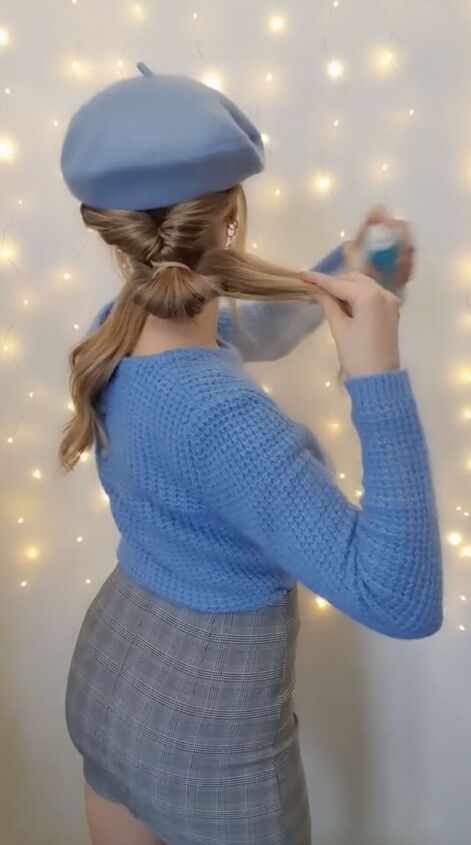 do this to your hair to give your outfit a classy french touch