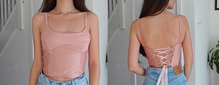 how to sew a corset top