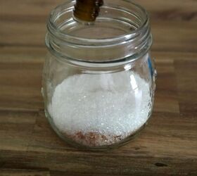 cute and super easy christmas gift idea diy bath salts, Adding essential oils