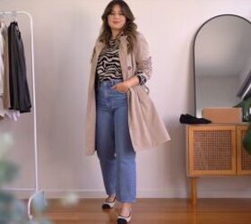 5 super easy tips to help elevate your style, Jeans and animal print top outfit