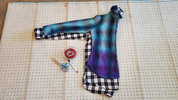upcycling free clothes to fit better