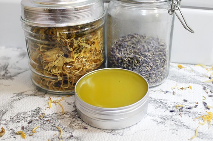 lavender and calendula hand salve recipe