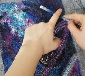 custom painting tutorial diy an awesome galaxy jacket, Adding stars