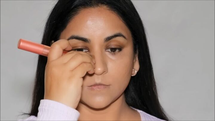 blush hack tutorial how to get airbrushed looking skin, Adding contour