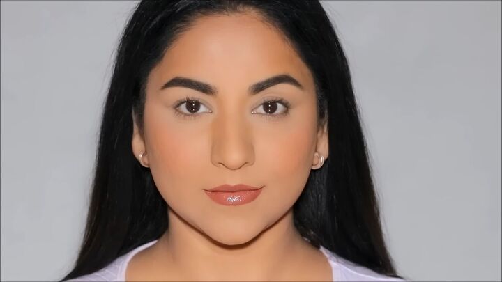 blush hack tutorial how to get airbrushed looking skin, Flawless skin makeup look
