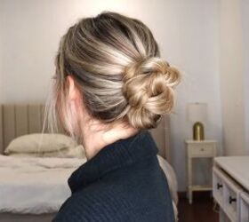Easy Braid Updo for the Holidays