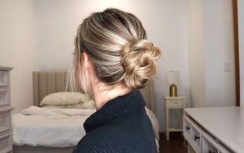 Easy Braid Updo for the Holidays