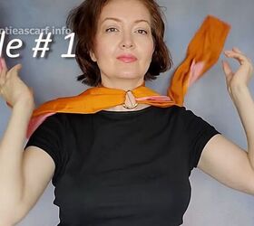 3 fun ways to tie an oblong scarf