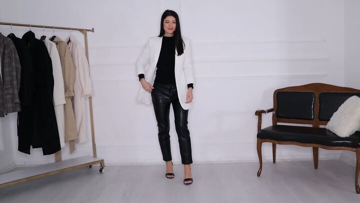 9 smart and classy leather pants outfit ideas, All black look 3 0