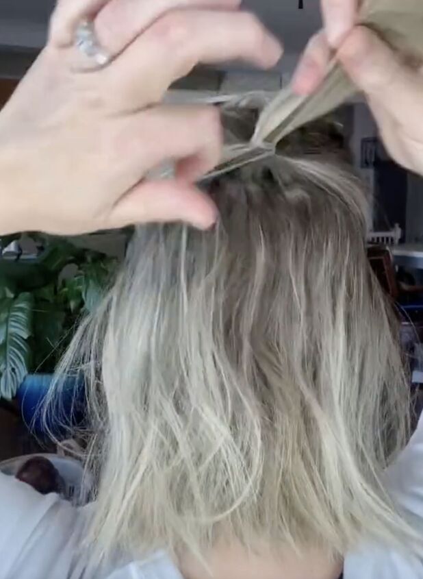 easy faux braid tutorial