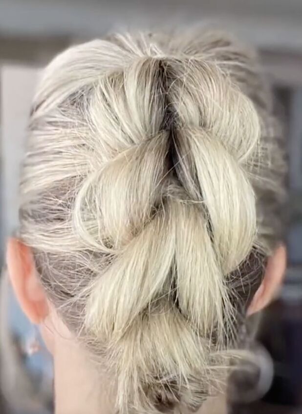 Easy Faux Braid Tutorial Upstyle