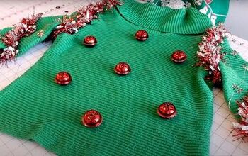 How to DIY a Tacky but Super Cute Christmas Sweater