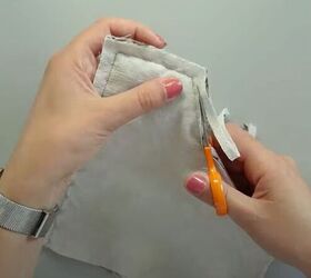 how to diy a sleek quilted jacket, Assembling the pockets