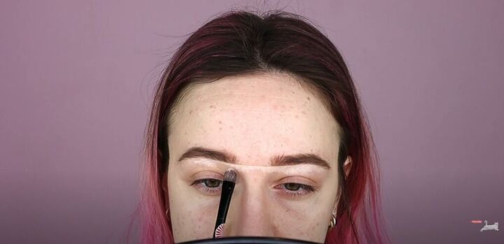 easy eyebrow tutorial for beginners, Adding concealer