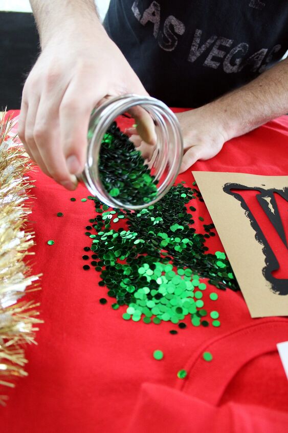 diy ugly christmas sweater ideas for couples, How to make a fun diy ugly Christmas Sweater