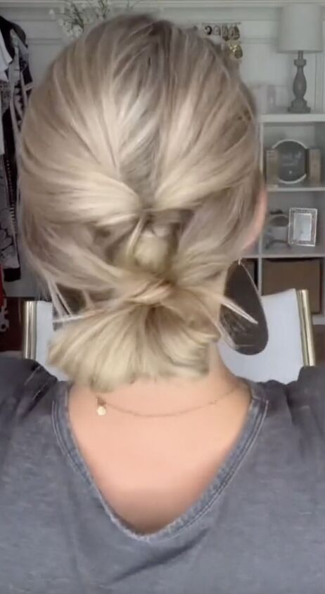 this hairstyle disguises your dirty hair