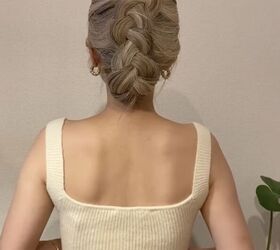 braided updo perfect for holiday parties