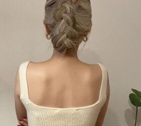 Braided Updo Perfect for Holiday Parties