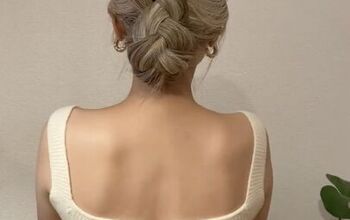 Braided Updo Perfect for Holiday Parties