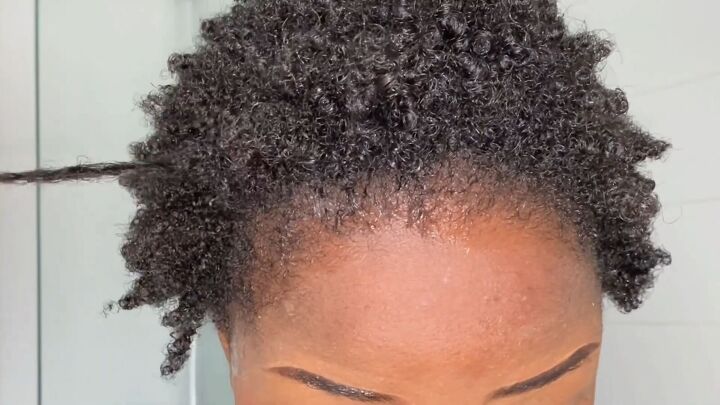 how to use aztec clay on your hair for amazing results, After photo