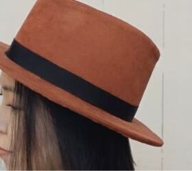 How to Make a Super Elegant Fedora Hat Upstyle