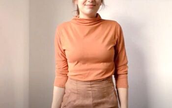 How to Sew an Easy Turtleneck Top