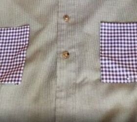upcycle tutorial impressive shirt to dress diy transformation, Attaching pockets