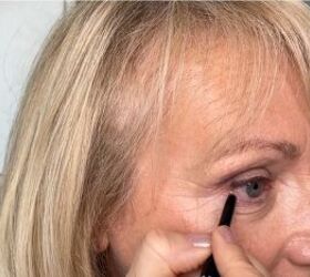 Super Easy Eyeliner Tutorial For Women Over 50 Upstyle   Super Easy Eyeliner Tutorial For Women Over 50 