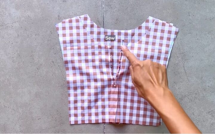 how to sew a gorgeous puff sleeve blouse, Where to sew