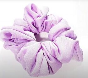 easy sewing tutorial how to diy a scrunchie in 3 different sizes, DIY big scrunchie