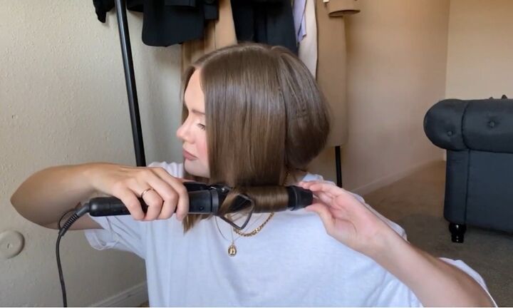 check out this awesome hack to add volume to fine hair, Curling hair
