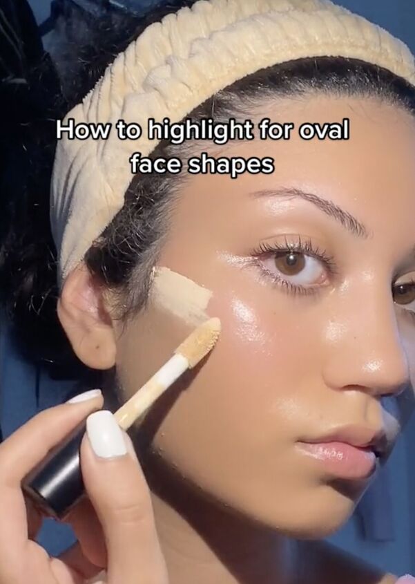 the best way to highlight an oval shaped face