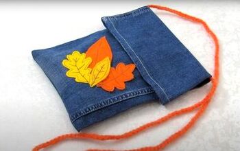 How to DIY a Fun Crossbody Bag From Old Jeans