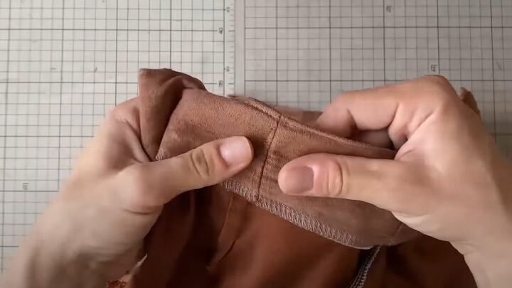 thrifty upcycle tutorial how to sew pants from old curtains, Waistband