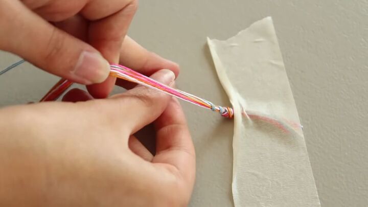 How to DIY a Super Cute and Easy Wrap Friendship Bracelet | Upstyle