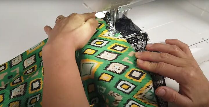 how to diy a cute and easy mini skirt from scratch, Lower trim
