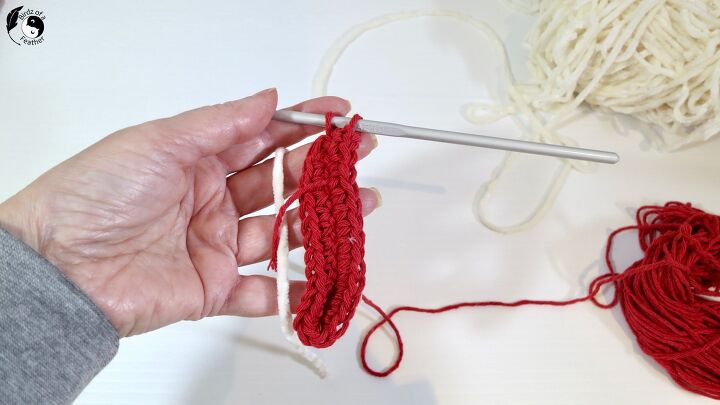 crochet phone pouch santa inspired