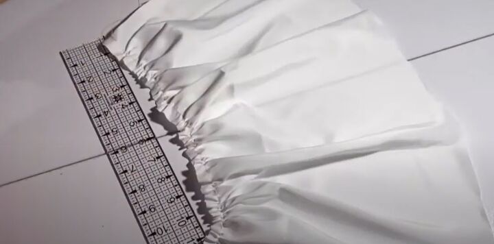 how to cut a gathered dress Gathered Skirt Hack for Summer Basics Dress