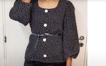 No-pattern Tutorial: How to Sew an Elegant and Easy Blouse