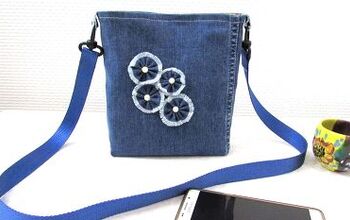 How to DIY a Cute Jean Purse From Old Jeans