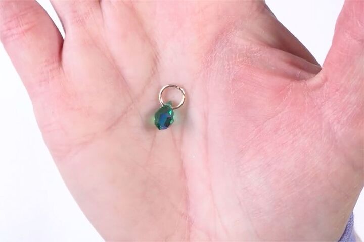 vintage jewellery recreation part 2 emerald earrings